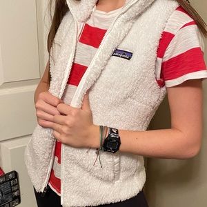 White Patagonia Vest